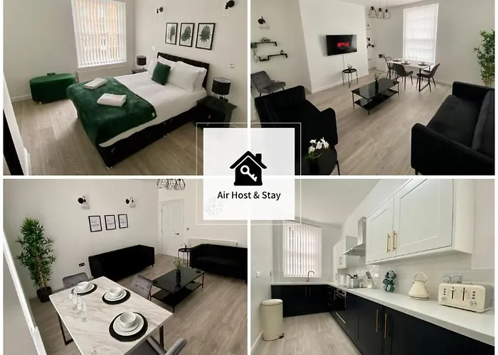Air Host And Stay - Georgian Quarter - Falkner Square Apartment, 2 Bedroom Sleeps 4