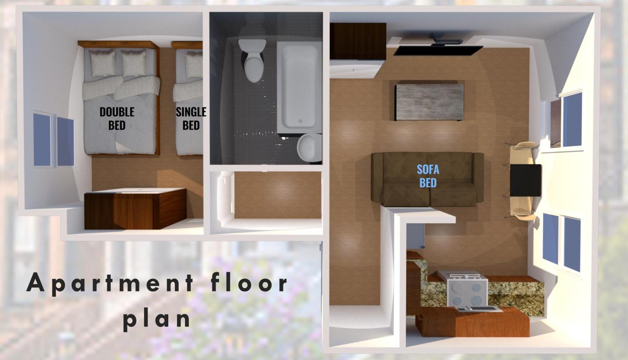 Apartment Sidemersey Livings - Botanic