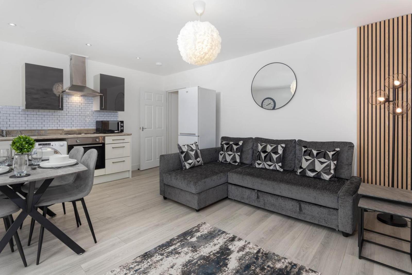 Apartment Flexible 2-bed Near Stadiums Free Parking
