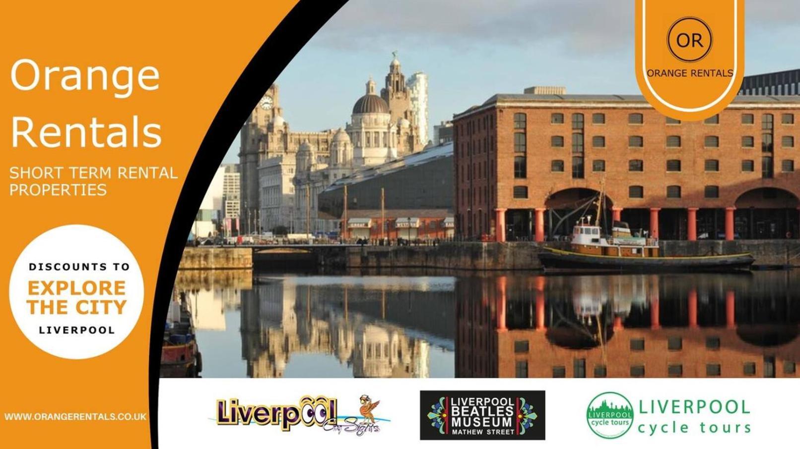 Apartment Flexible 2-bed Near Stadiums Free Parking Liverpool