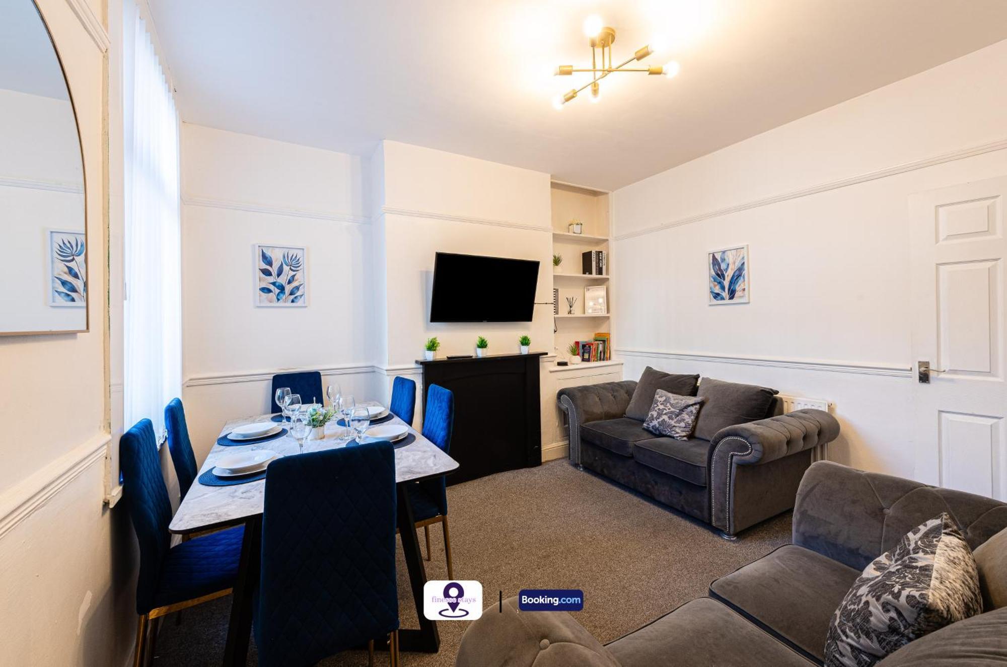 Last-minute Specials L Premium Offers L 4bdr House By Finesse Short Lets & Serviced With Free Wifi *