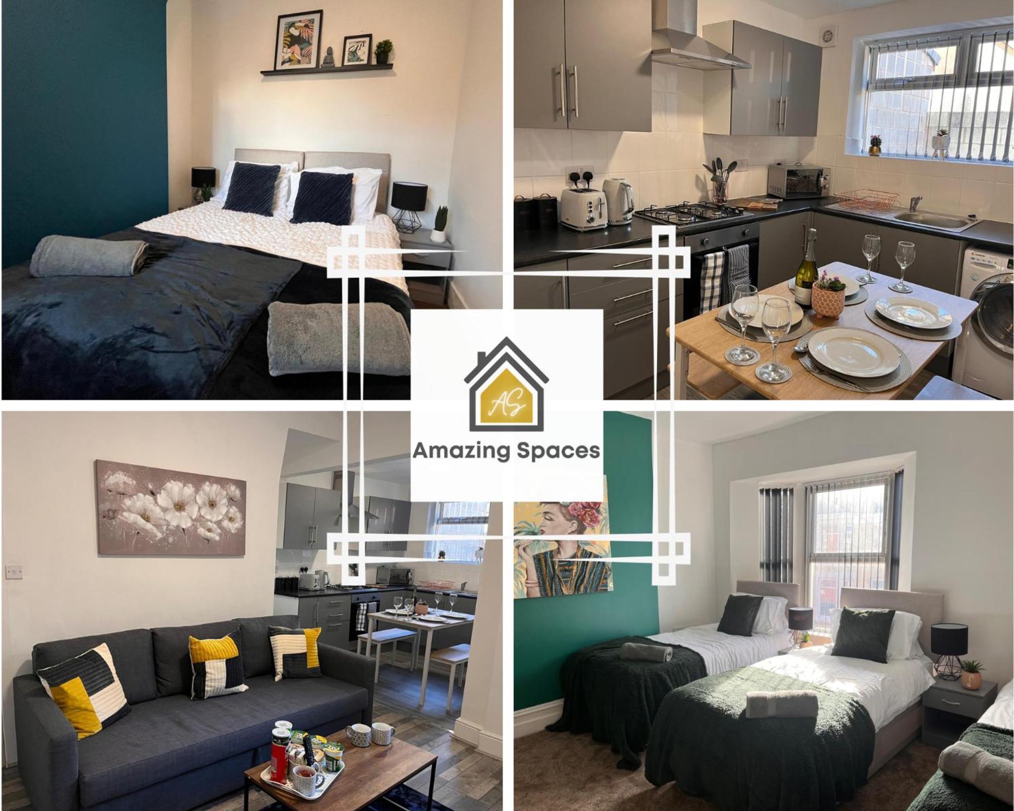 Spacious 3 Bed Centre House For Large Groups And Contractors With Free Wifi By Amazing Spaces Relocations Ltd Apartment Liverpool