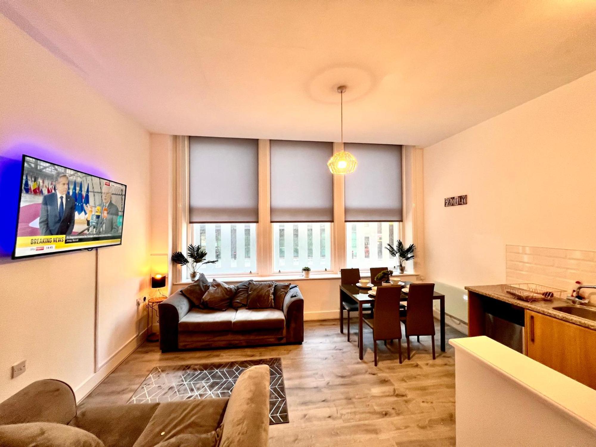 Apartment Families And Contractors Welcome! Central Beauty Liverpool